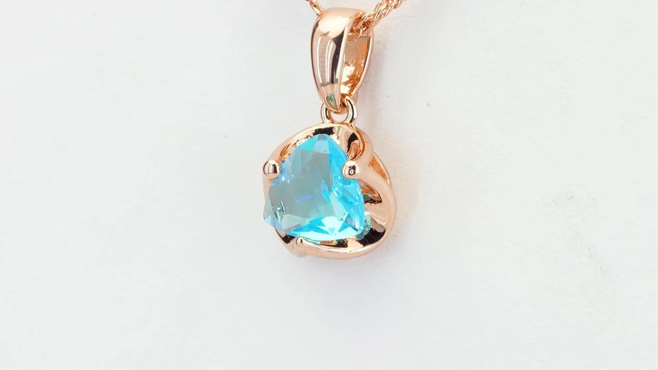 18 karat pushti tilla yugurtirilgan Bijuteriya, rasm 3
