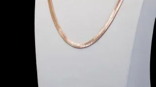 Zanjir, 18K pushti tilla, bijuteriya, rasm 5