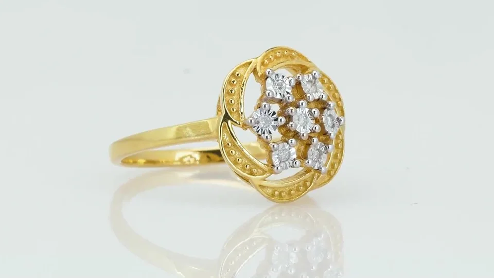 Uzuk Kumush 925 brilliant (Tilla yugurtirilgan), rasm 6