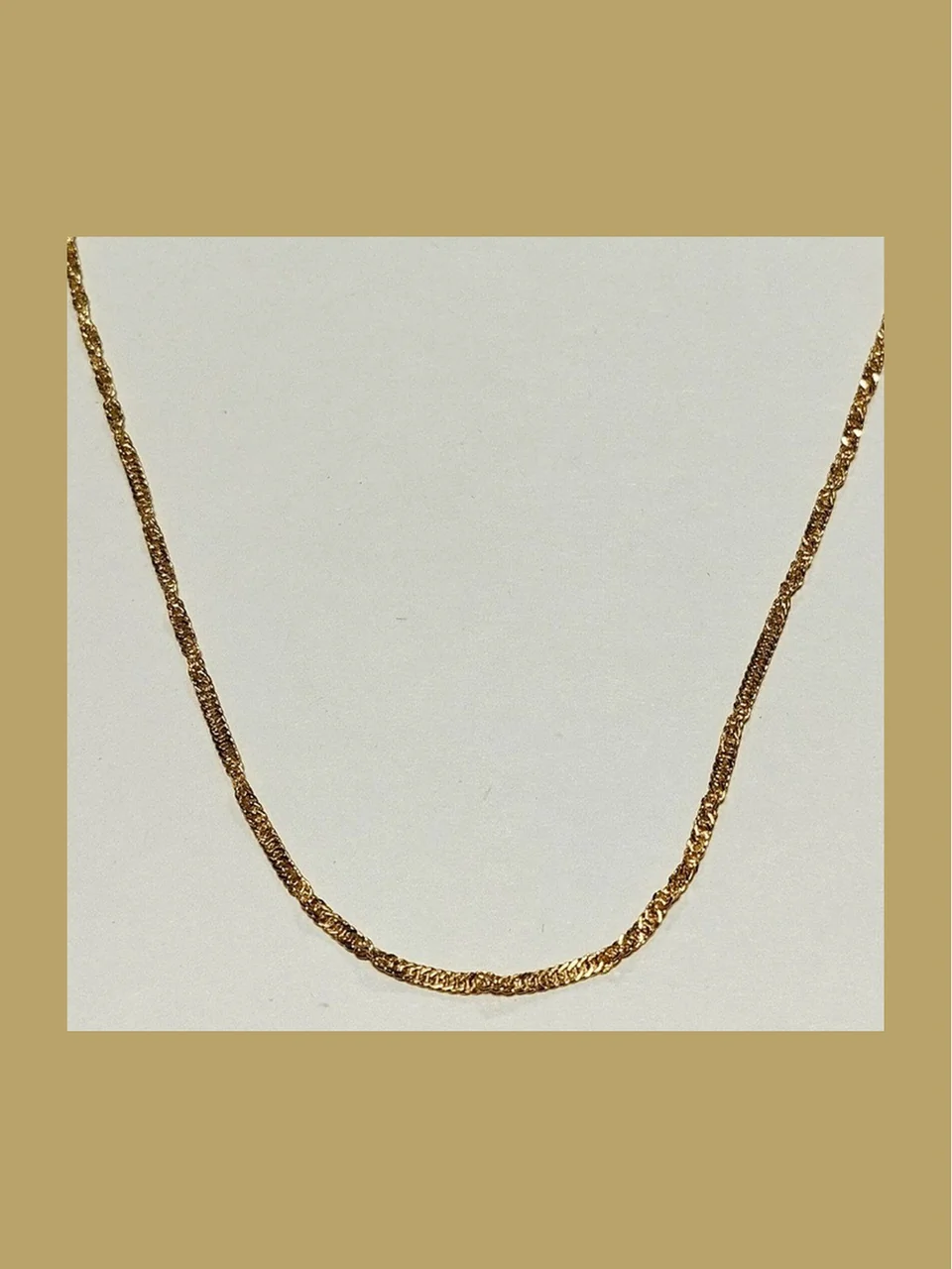 Kumush 925 zanjir, tilla, rasm 2