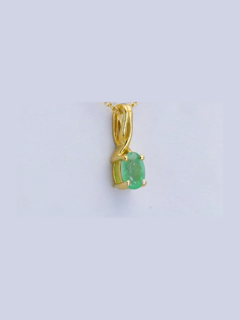 Подвеска Серебро 925 Эфиопский изумруд, фото 9