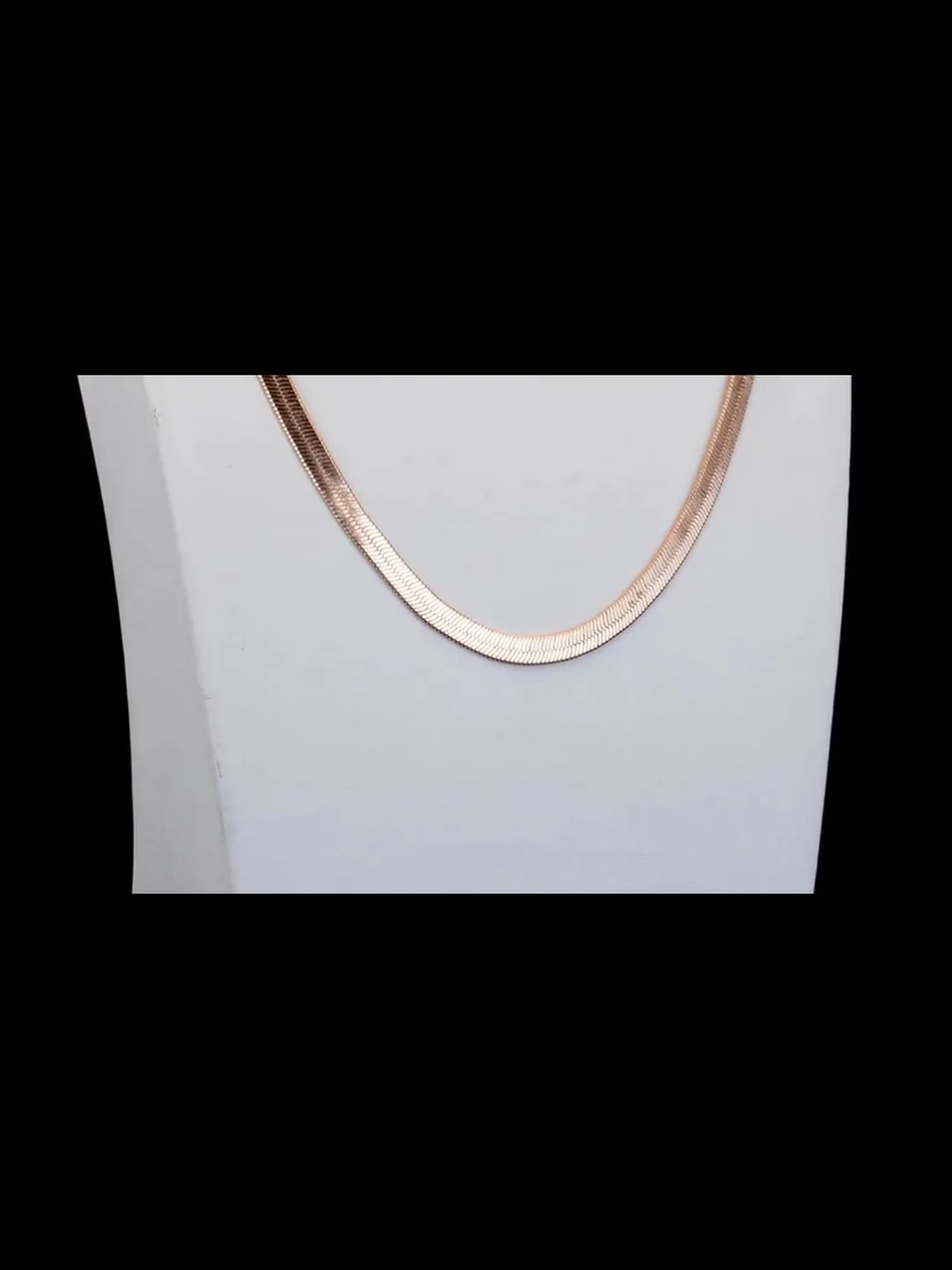 Zanjir, 18K pushti tilla, bijuteriya, rasm 12