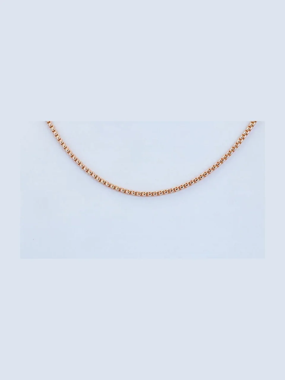 Zanjir, 18K pushti tilla, bijuteriya, rasm 7