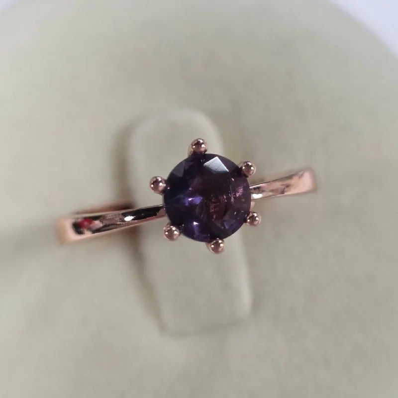Серьги розовая позолота 18 карат, бижутерия, фото 13