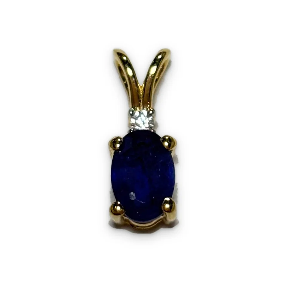 Marjon Kumush 925 Madagaskar safir va oq zirkon, rasm 7