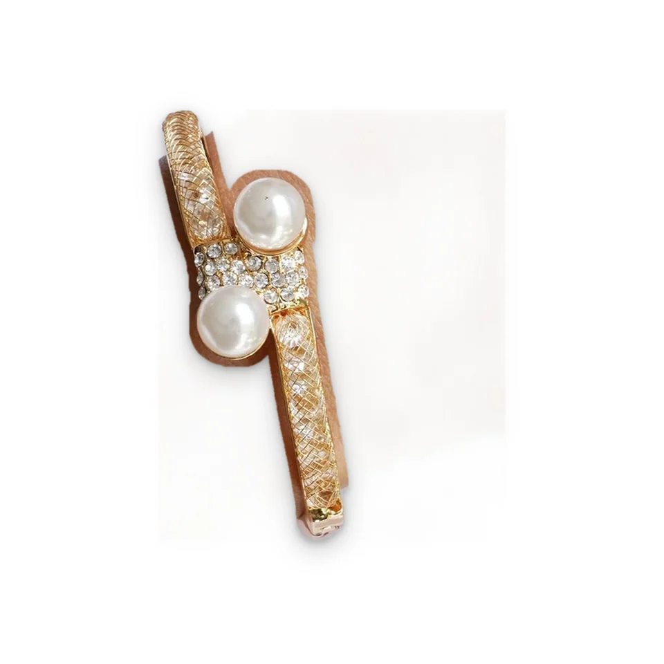 Браслет бижутерия кристалл позолота 18K, фото 4
