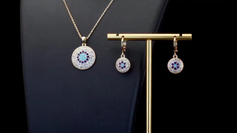 Ziraklar bijuteriya, pushti tilla yugurtirilgan, rang-barang toshlar bilan, rasm 6
