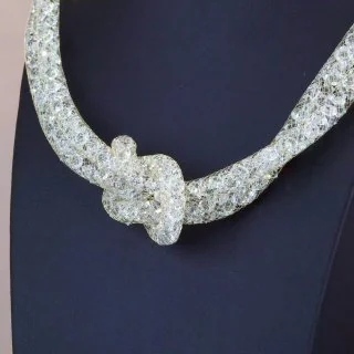 Marjon bijuteriya tilla yugurtirilgan 18 karat kristall bilan, rasm 3