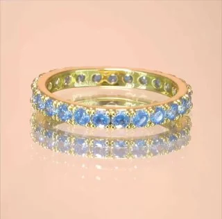Кольцо бижутерия с фианитом, позолота 18K, фото 3