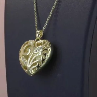 Komplekt bijuteriya sariq tilla yugurtirilgan 18 karat fianit oq, rasm 2