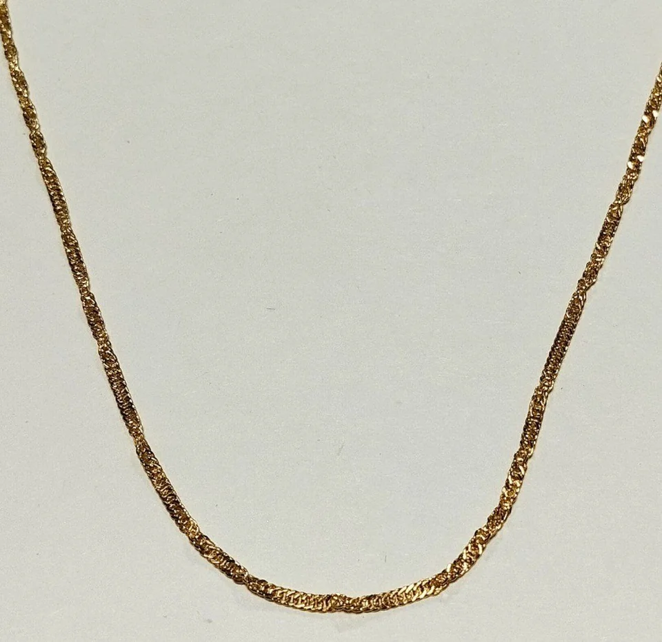 Kumush 925 zanjir, tilla, rasm 1