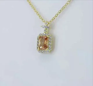 Uzuk bijuteriya Sariq tilla yugurtirilgan 18 karat Fianit, rasm 3