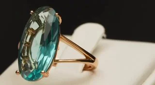 Серьги розовая позолота 18 карат, бижутерия, фото 6
