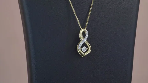 Бусы серебро 925 бриллиант (позолота)