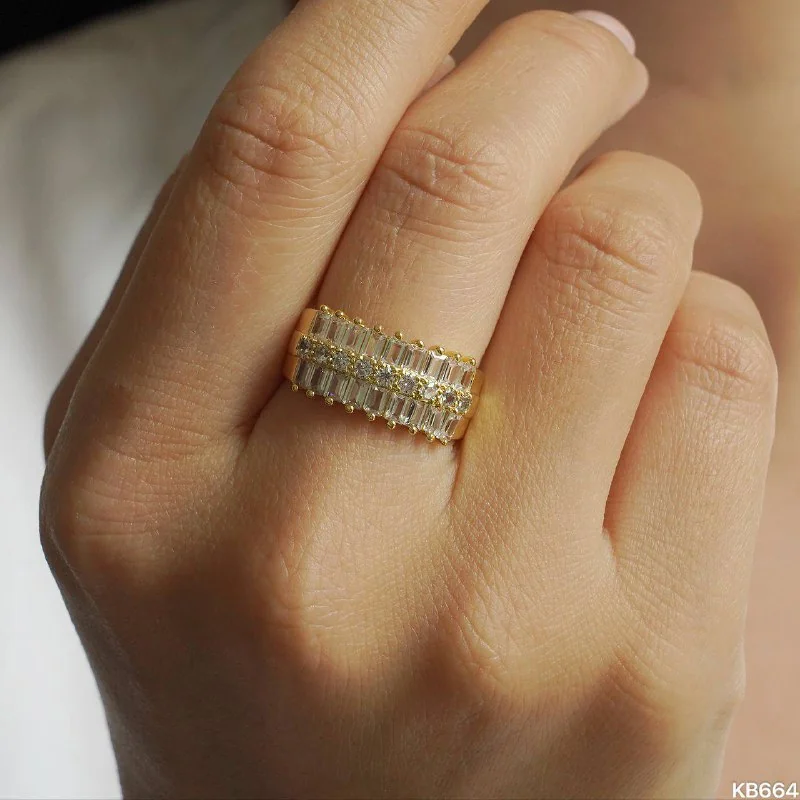 Кольцо бижутерия с фианитом, позолота 18K, фото 4
