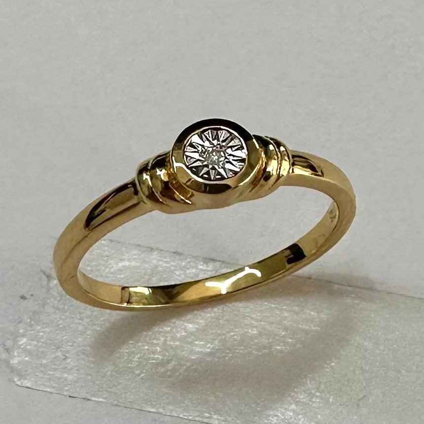 Uzuk Kumush 925 Brilliant (Tilla), rasm 4