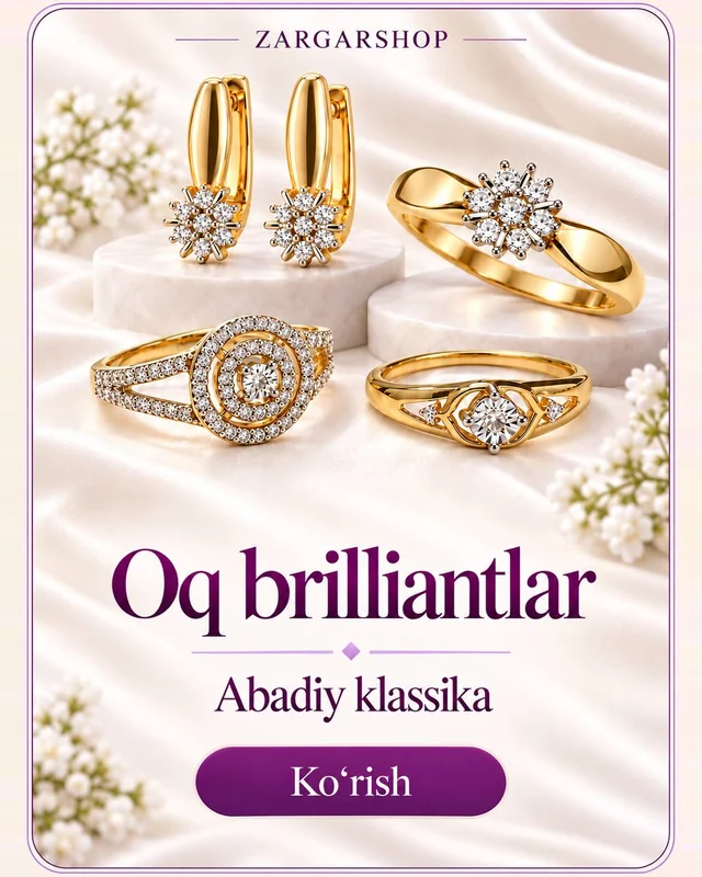 Oq brilliantlar: abadiy klassika